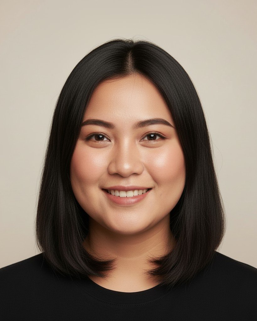 Variasi Bob Modern Anti Gagal untuk Pipi Chubby 3 cr