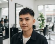 French crop gaya rambut pria cocok semua wajah 1 tn1