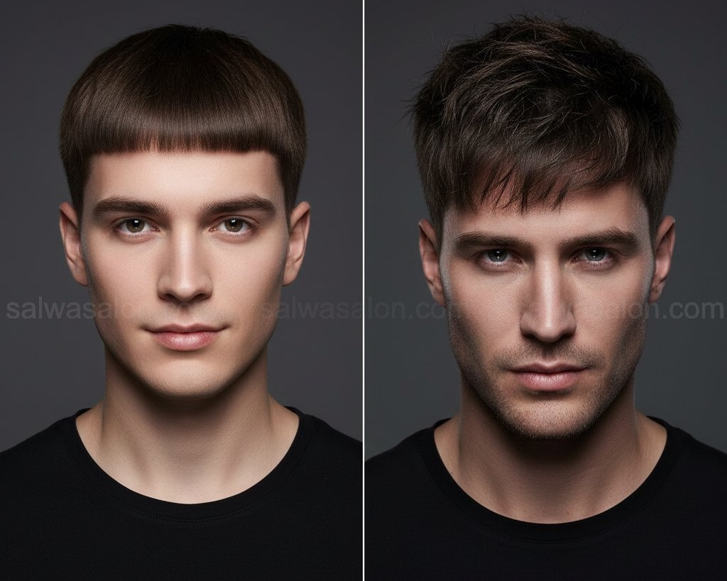 French crop gaya rambut pria cocok semua wajah 2 tn1