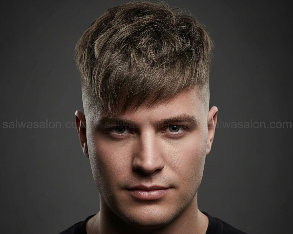 French crop gaya rambut pria cocok semua wajah 3 tn1