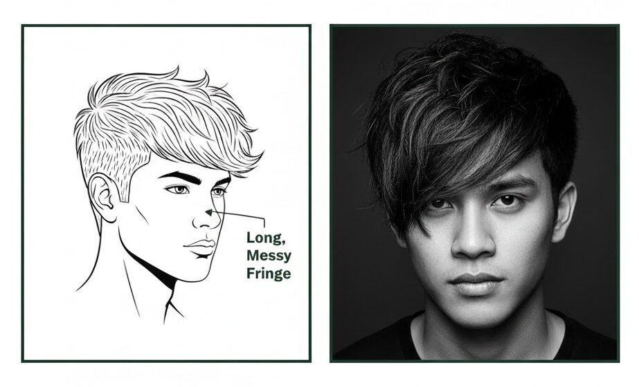 5 Gaya Rambut Pria untuk Jidat Lebar: Auto Ganteng &amp; Pede - ilustrasi 5