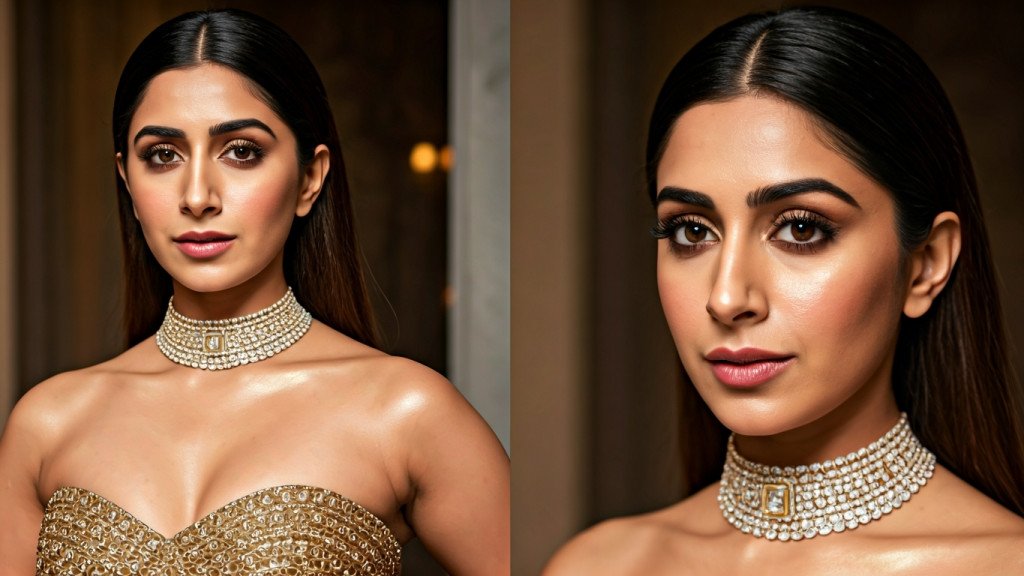 Kilau Glamor Khushi Kapoor: Makeup Memukau & Kalung Sridevi, Siap Jadi Pusat Perhatian! - Featured