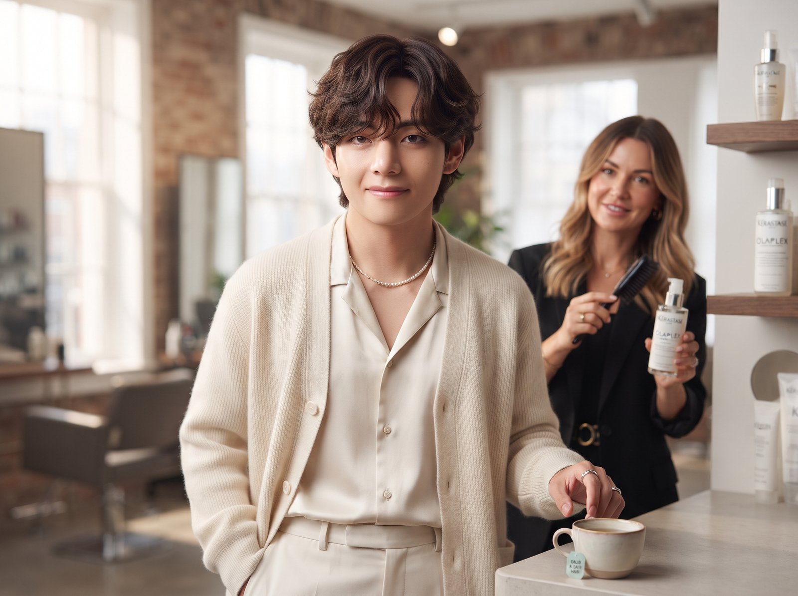 Gaya Rambut Baru V BTS, Mau Coba Juga Tapi Aman Buat Rambutmu? - Featured