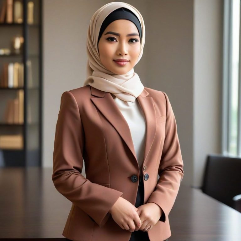 Busana Hijab Formal Elegan untuk Kerja dan Pesta