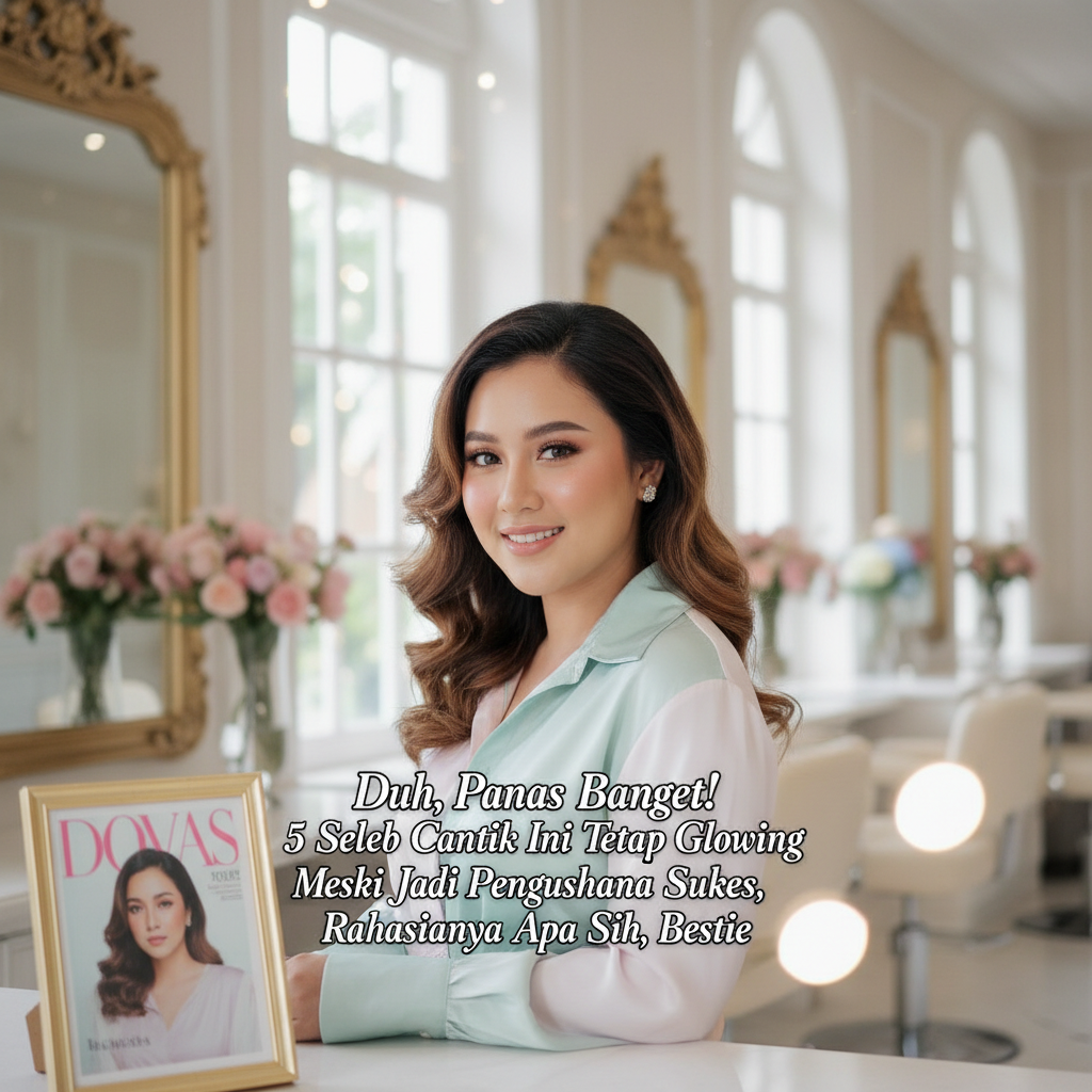 Duh, Panas Banget! 5 Seleb Cantik Ini Tetap Glowing Meski Jadi Pengusaha Sukses, Rahasianya Apa Sih, Bestie? - Featured