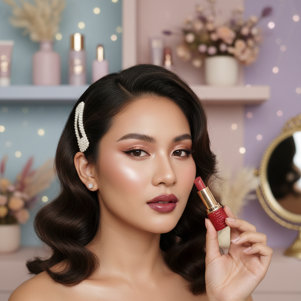 OMG Bestie! Makeup Vibes Christian Louboutin Makin Wow Bareng Morgane Martini! ✨ Siap Glow Up Terus! - Featured