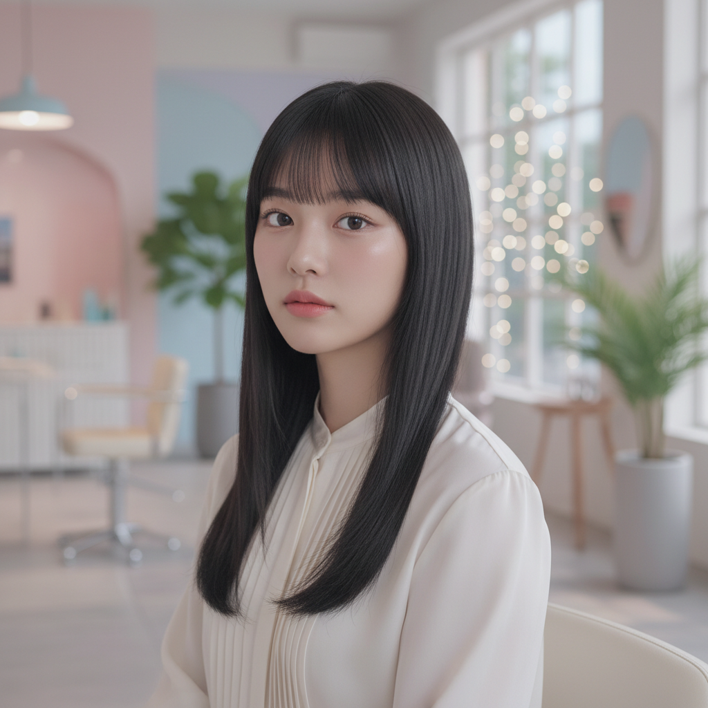Rambut Beda dari yang Lain! Inspirasi Hime Haircut Ala Idol K-Pop yang Bikin Kamu Auto Glowing & Auto Disayang! ✨ - Featured