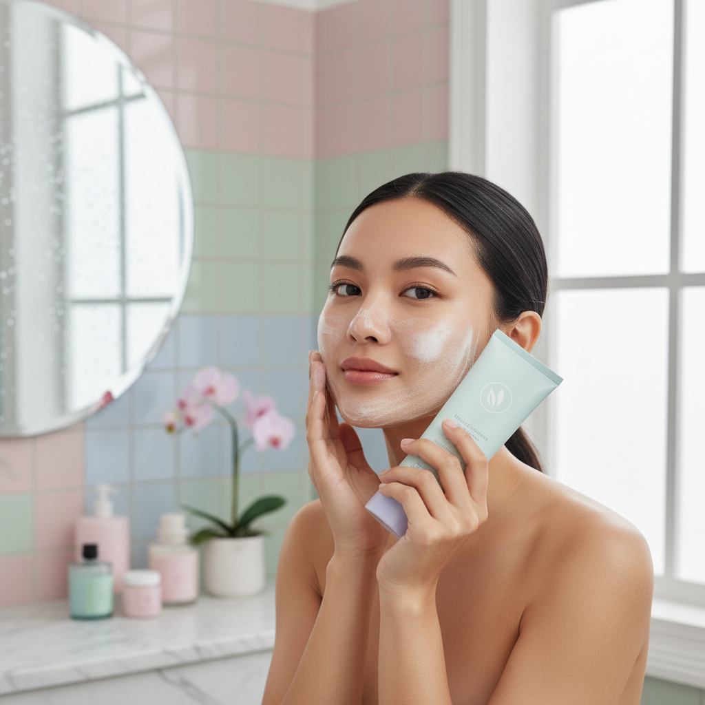 Wajah Kusam & Berjerawat Bikin Nggak Pede? Yuk, Bikin Kinclong Lagi Kayak Salwa! ✨ - Featured
