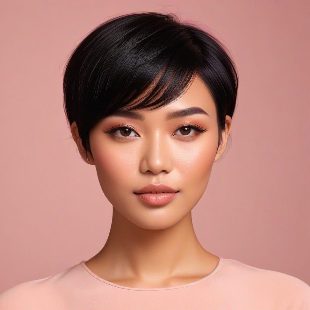 Model Potongan Rambut Pixie Bob Pendek Segar dan Menawan