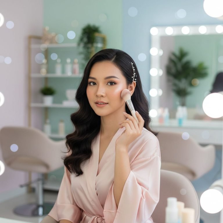 AI Visual: OMG Bestie! Simple Tapi Mewah Ala Azizah Salsha Nonton Konser, Kamu Juga Bisa Glowing Kayak Gini Lho! ✨