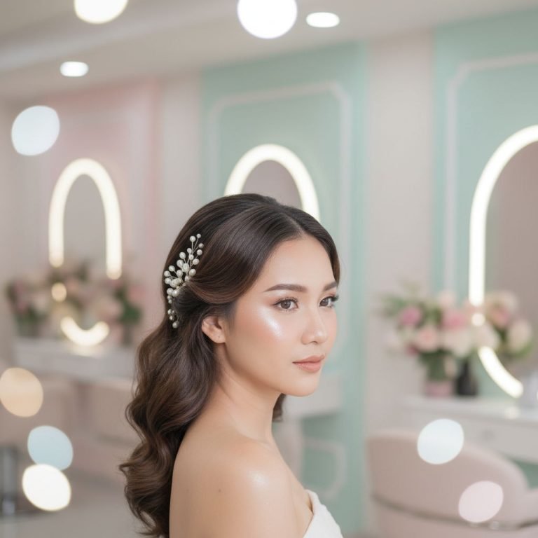 AI Visual: Pangling Kayak Seleb Bollywood di Hari Pernikahanmu? Yuk, Contek Gaya Rambut & Aksesoris Paling Hits! ✨