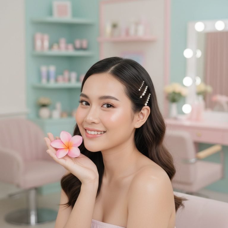 AI Visual: Rahasia Cantik Alami Seleb: Bukan Cuma Skincare Mahal, Ternyata Ini Triknya! ✨