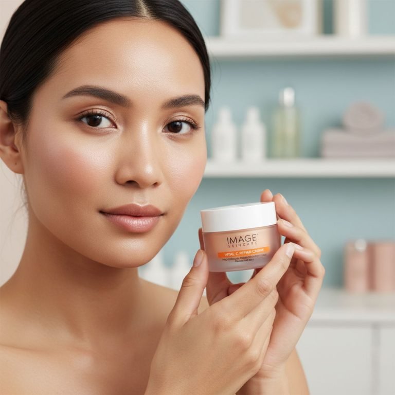 AI Visual: Kulit Kering Bikin Bete? Ini Rahasia Bestie Salwa Biar Wajah Lembap Glowing Kayak Habis Treatment Sultan! ✨