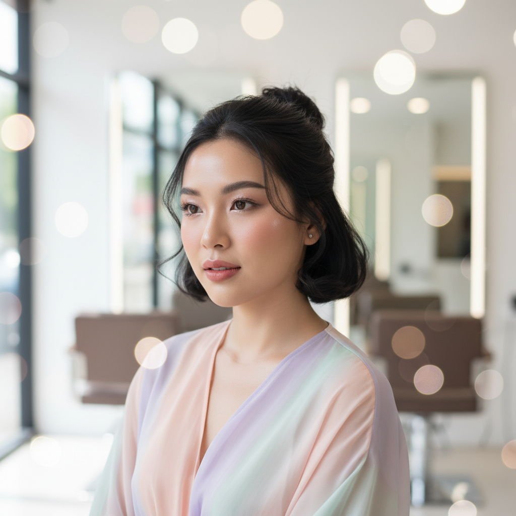 AI Visual: Bye-Bye Rambut Monoton! 7 Gaya Simple Rambut Pendek yang Bikin Kamu Auto Glowing & Percaya Diri! ✨