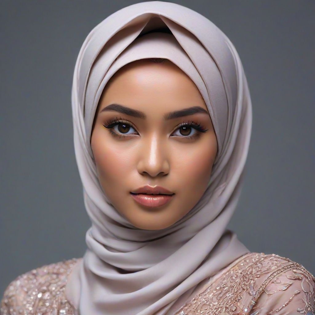 6 Gaya Berhijab Anggun ala Ria Miranda, Inspirasi Busana untuk Pengajian Ramadan