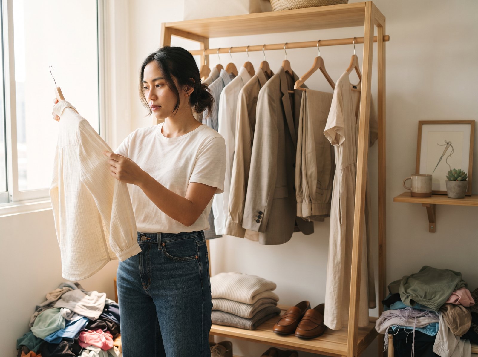 Mengenal Dampak Fast Fashion dan Cara Bijak Belanja Pakaian: Trik Membangun Lemari Pakaian Berkualitas Tanpa Boros - Featured