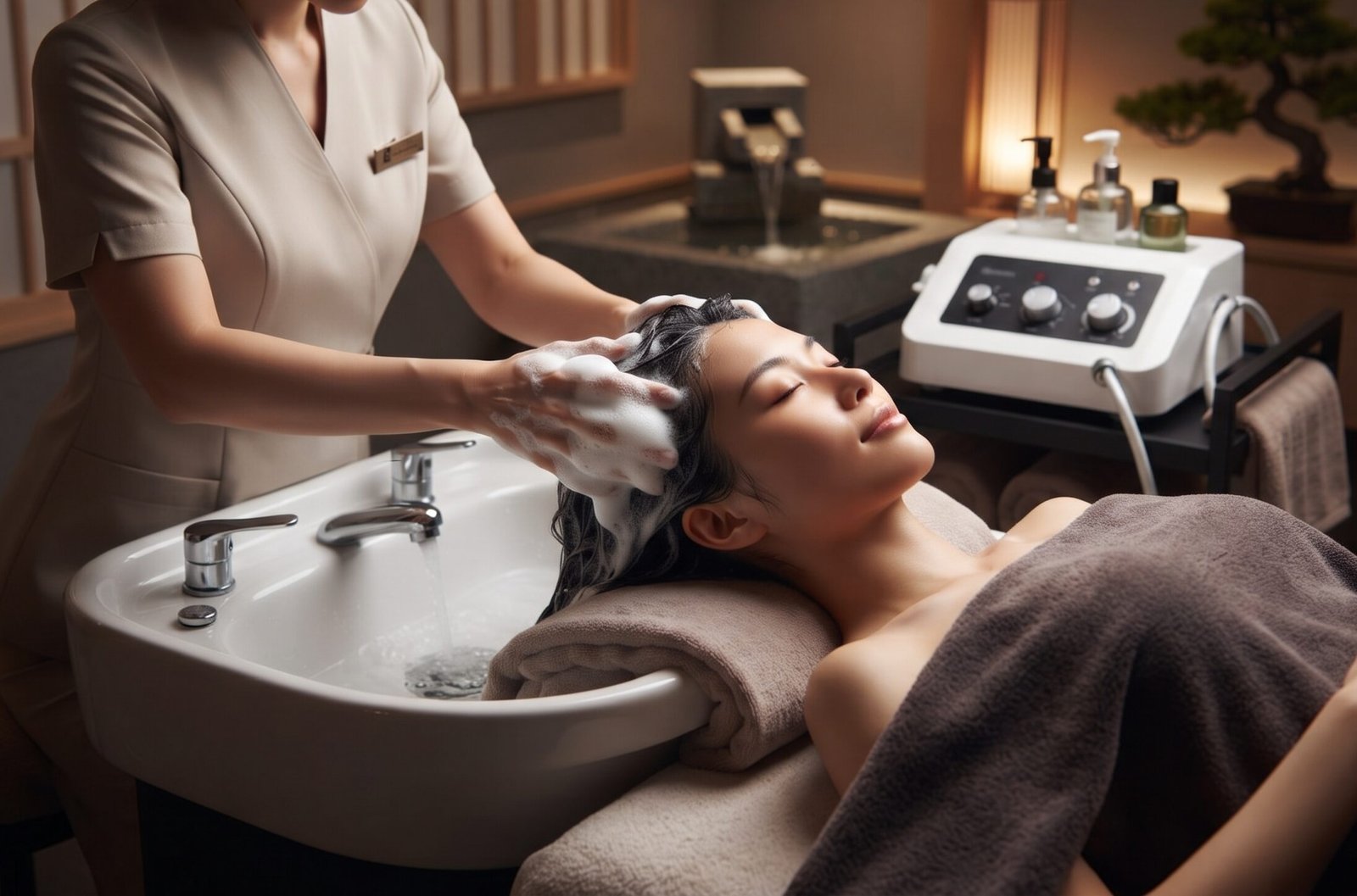 Keunggulan Japanese Head Spa: Terapi Relaksasi dan Perawatan Kulit Kepala Mendalam - Featured