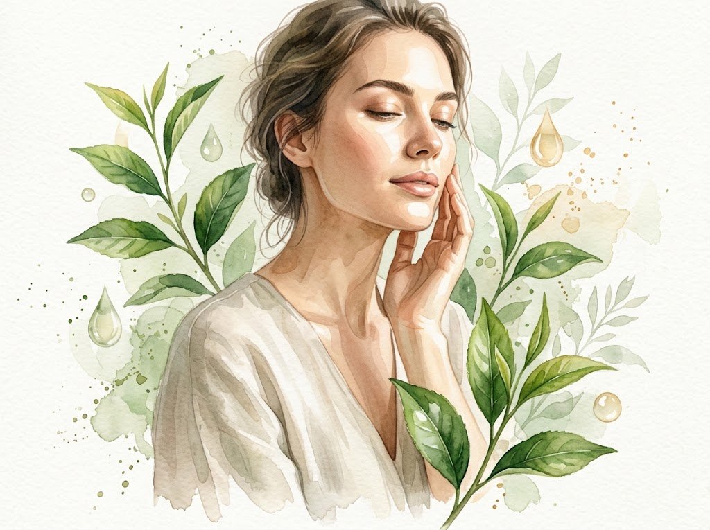 Review Skincare Ekstrak Teh: Manfaat Antioksidan untuk Kulit Sehat - Featured