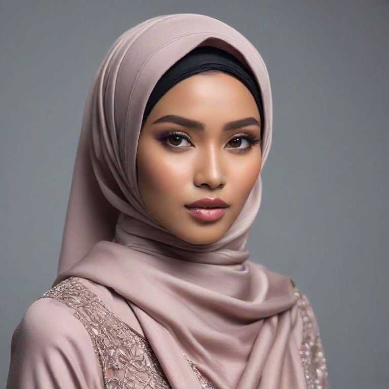 Lupa bawa setrika, cara anak kos bikin jilbab jadi rapi cuma paka