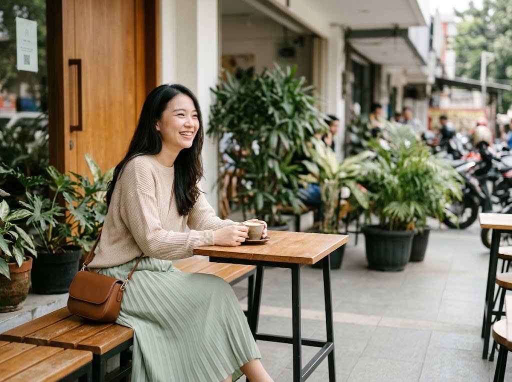 9 Inspirasi Outfit Korean Style ala Elika Boen: Manis, Modis, dan Effortless - Featured
