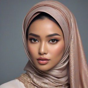 Alternatif Kreatif untuk Gaya Hijab Segi Empat: Peniti Cantik