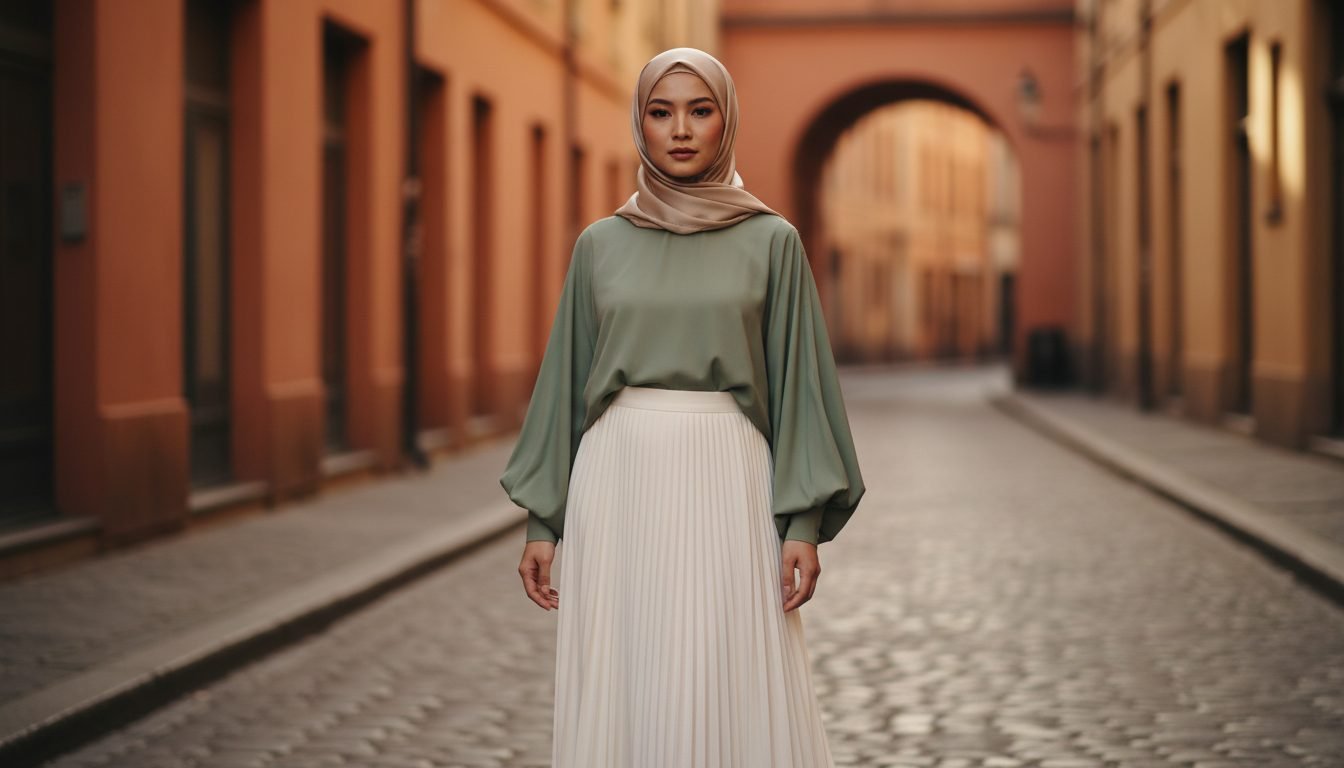 Inspirasi Padu Padan Hijab Sage Green yang Kalem dan Elegan: Trik Tampil Modis, Anggun, dan Kekinian - Featured