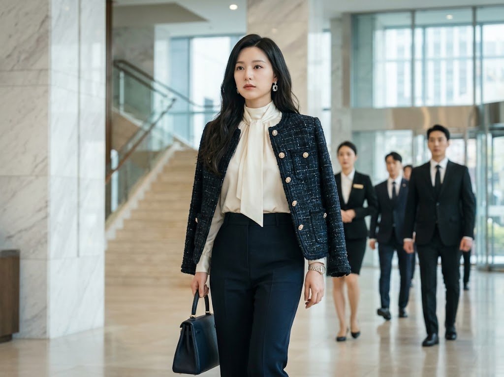 Bedah Gaya Fesyen Sophisticated ala Kim Ji Won di Drama Queen of Tears: Karismatik dan Berkelas - Featured