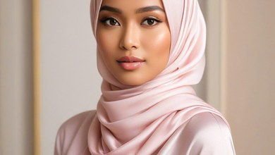 OOTD Hijab Mewah dan Glowing Zahra Yolanda