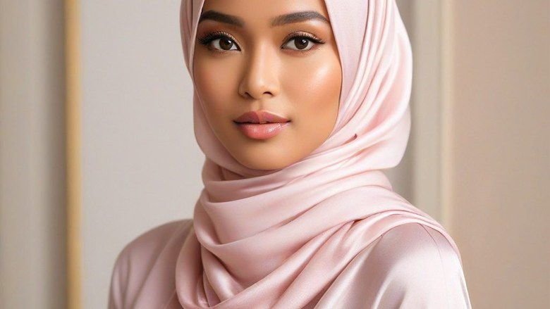 OOTD Hijab Mewah dan Glowing Zahra Yolanda