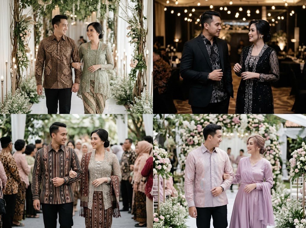 5 Inspirasi Outfit Couple untuk Kondangan ala Seleb: Tampil Serasi, Elegan, dan Nyaman 5 Inspirasi Outfit Couple untuk Kondangan ala Seleb: Tampil Serasi, Elegan, dan Nyaman - image 1