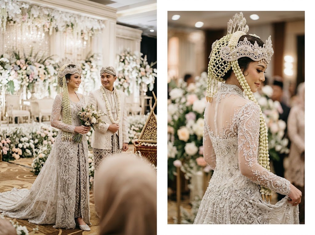 Inspirasi Kebaya Sunda Modern Pernikahan Selebriti: Anggun, Sakral, dan Menawan - Featured