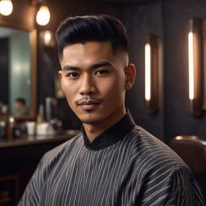 Meluruskan Rambut Pria dengan Metode One Step Smoothing