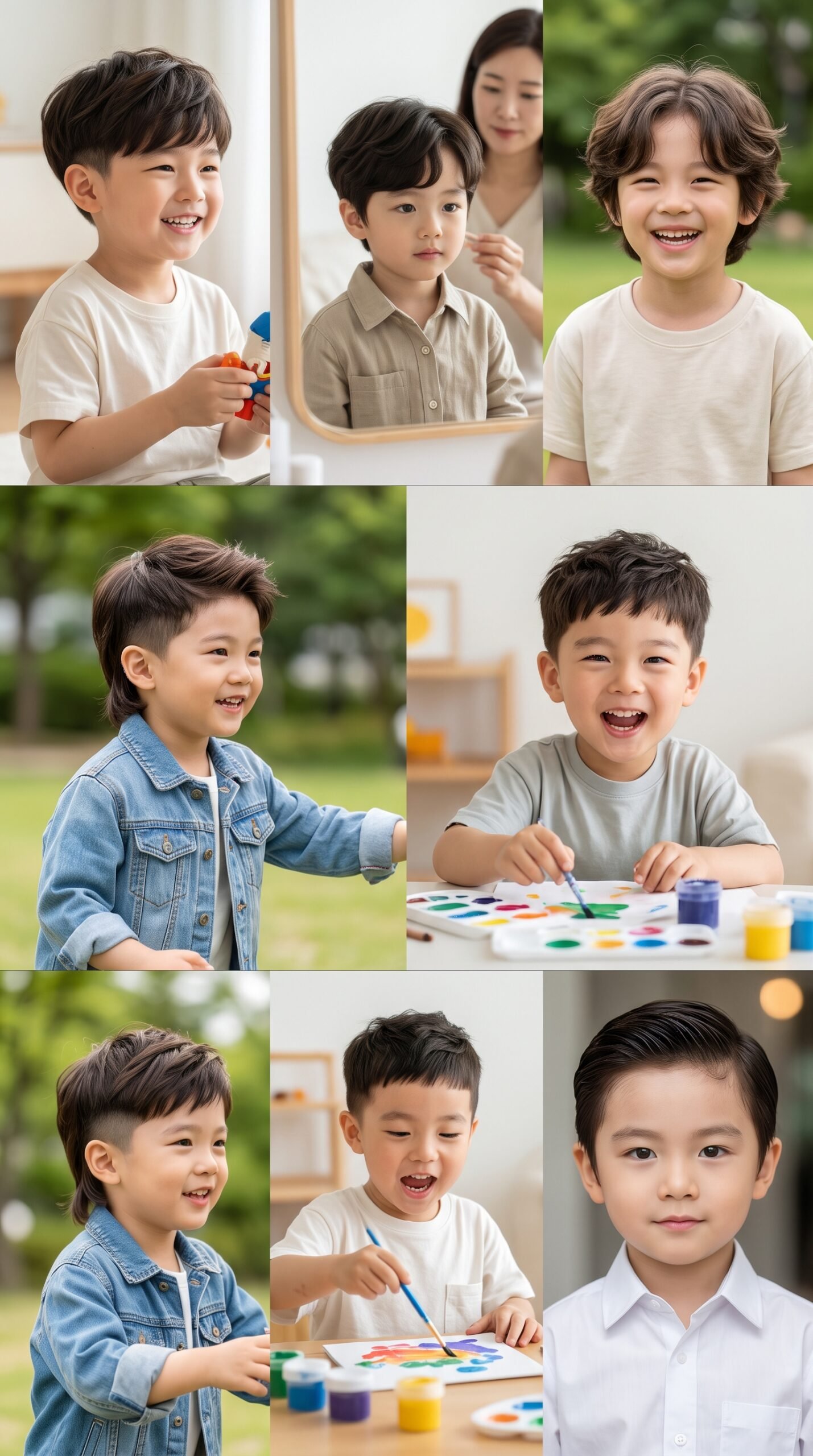 10 Model Rambut Anak Cowok ala Korea yang Keren, Stylish, dan Nyaman untuk Si Kecil - image 1