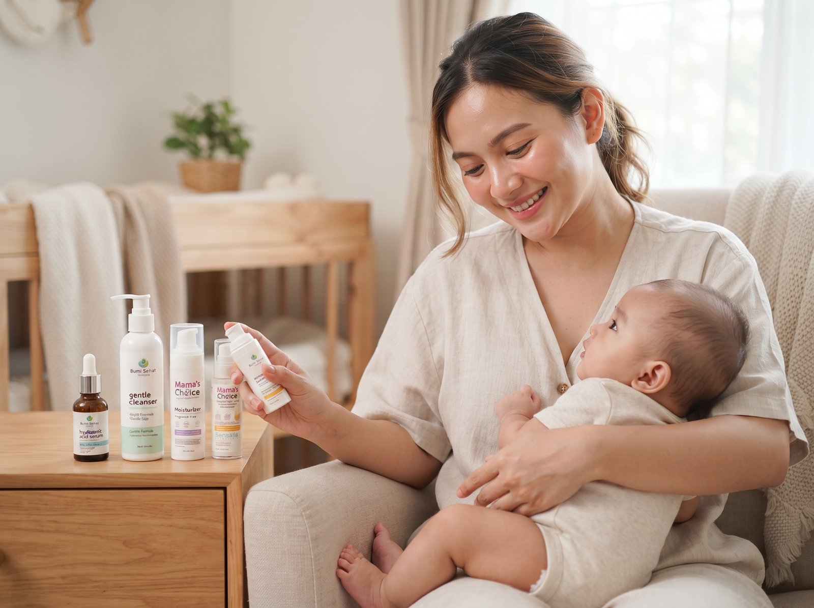 Panduan Skincare Aman untuk Ibu Hamil dan Menyusui: Mengenal Formula Lembut Tanpa Cemas - Featured