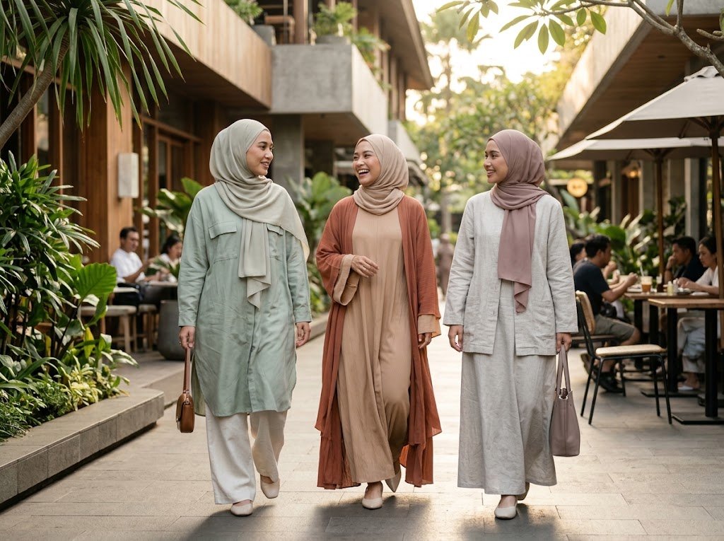 Tren Permintaan Busana Muslim Modest Wear: Elegan, Nyaman, dan Bersahaja - Featured