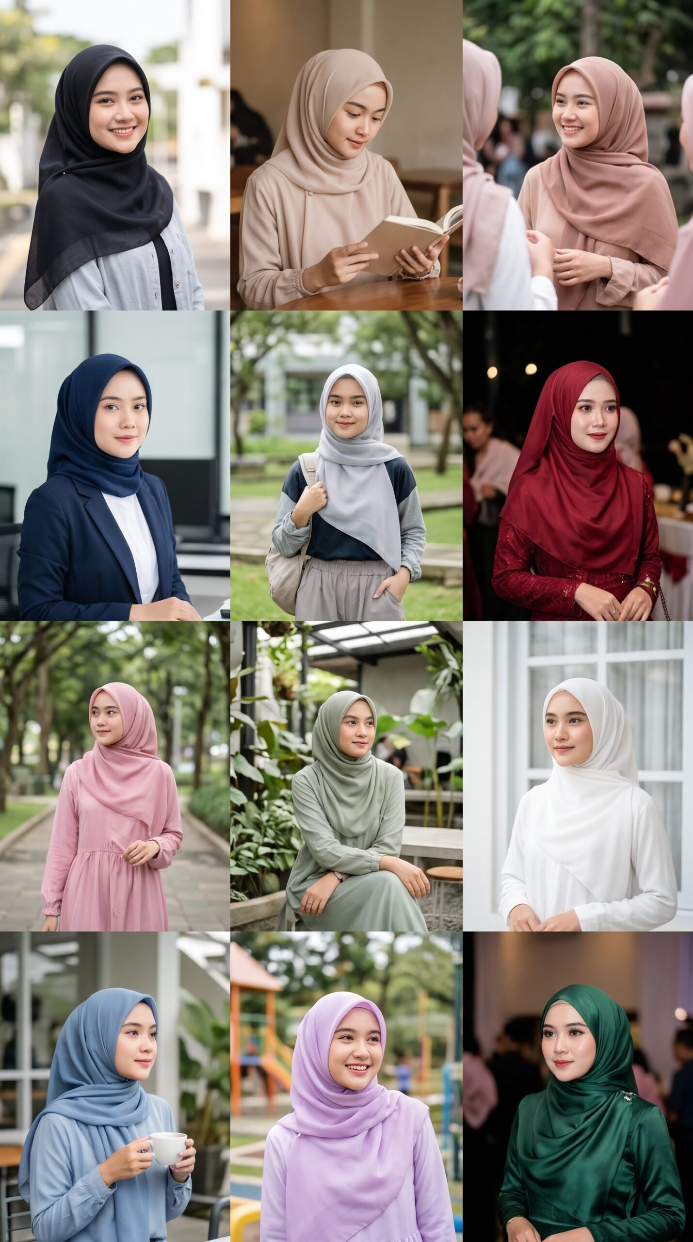 13 Warna Hijab Basic yang Bikin Wajah Cerah Glowing dan Wajib Ada di Lemari Hijabers 13 Warna Hijab Basic yang Bikin Wajah Cerah Glowing dan Wajib Ada di Lemari Hijabers - image 1